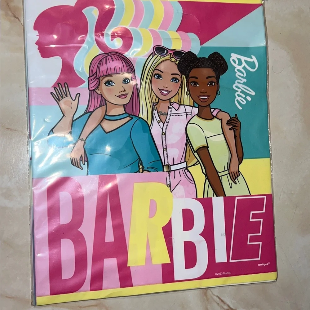 NWT 5-8pc BARBIE Loot party favor bags (40pc)